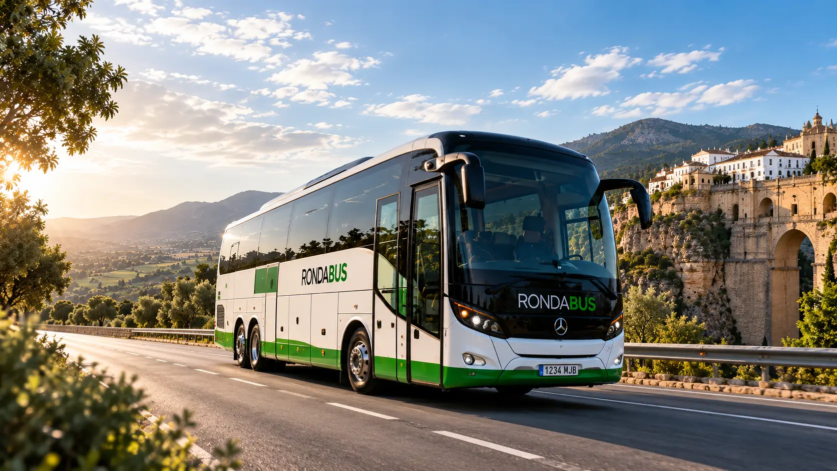 Autobús de Rondabus para bodas y eventos en Ronda