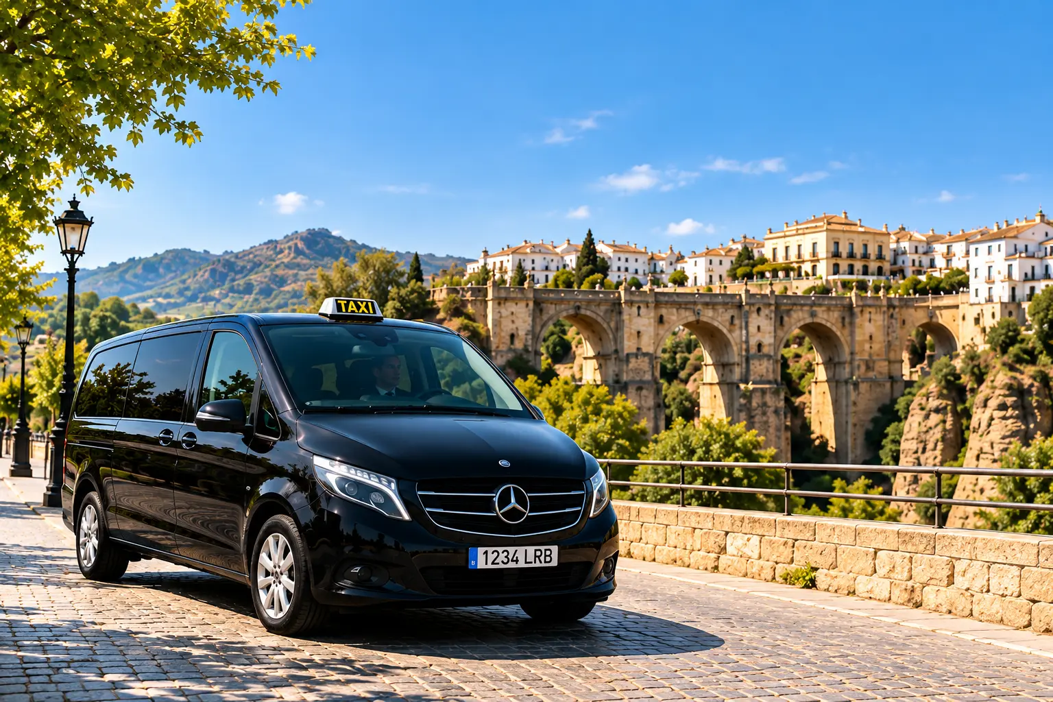 Taxi de 7 plazas en Ronda